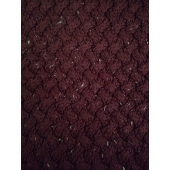 St. John's Bay Turtleneck Cowl Neck Batwing Plus Sized Sweater Red 3X - Picture 5 of 9